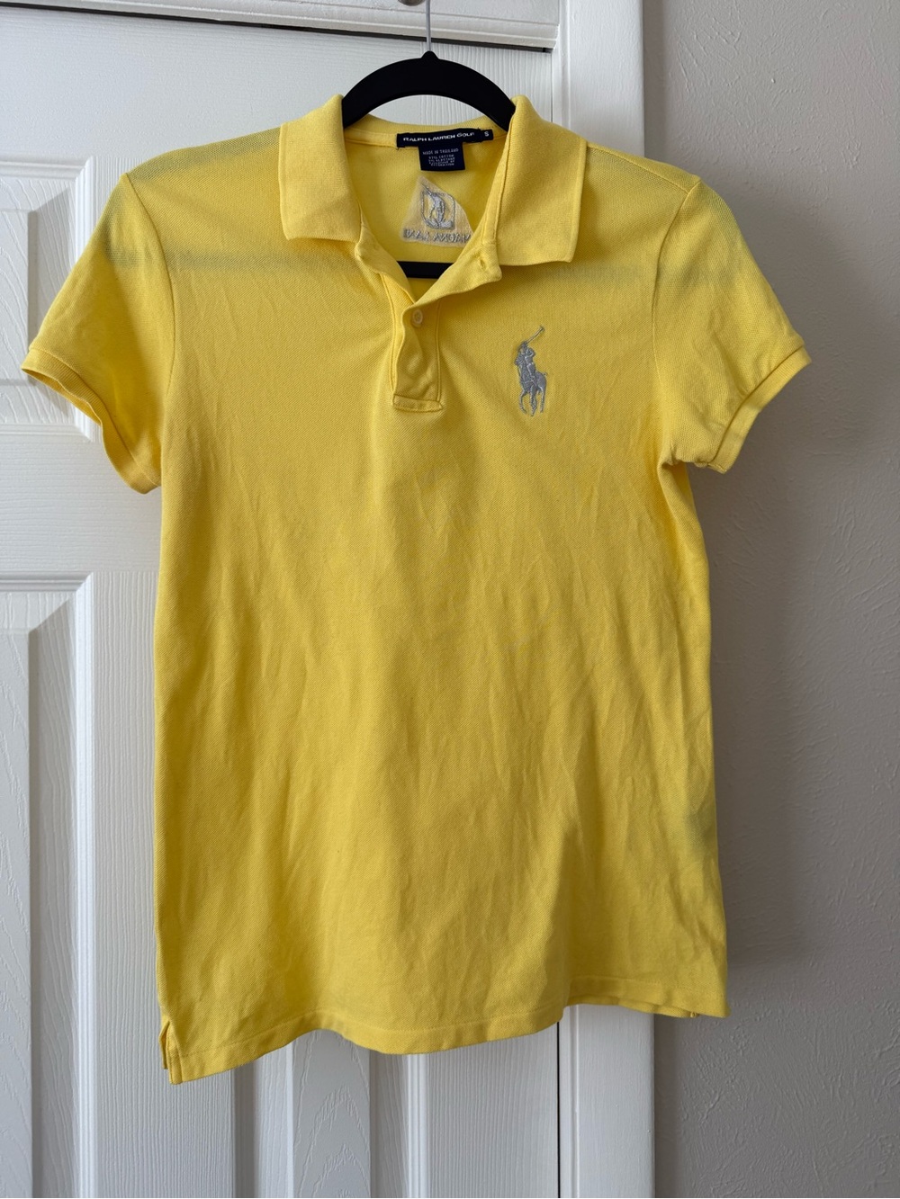 Polo Ralph Lauren Golf Women’s Pony Polo size Small Yellow